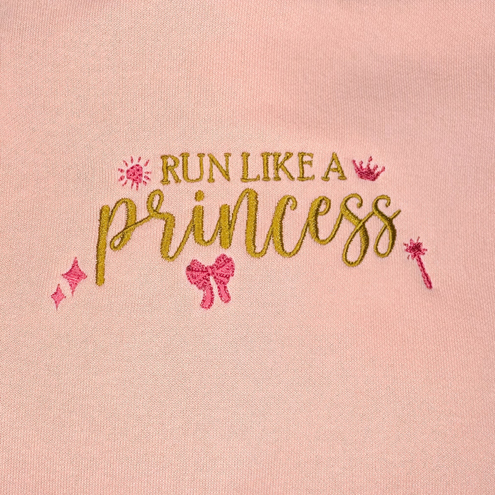 
                      
                        Run like a Princess Quarter Zip Crop
                      
                    