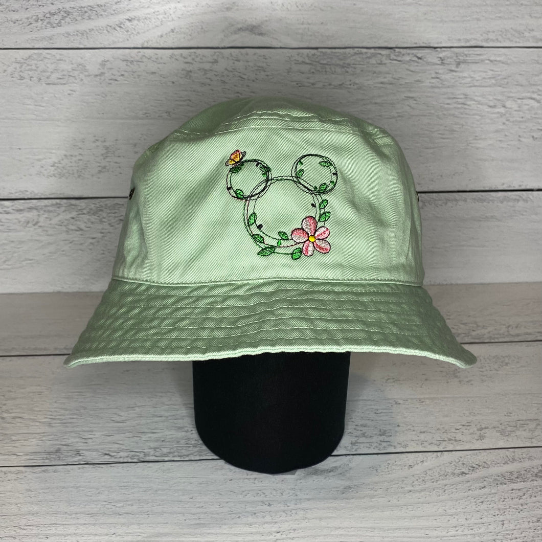 Floral Mouse Bucket Hat